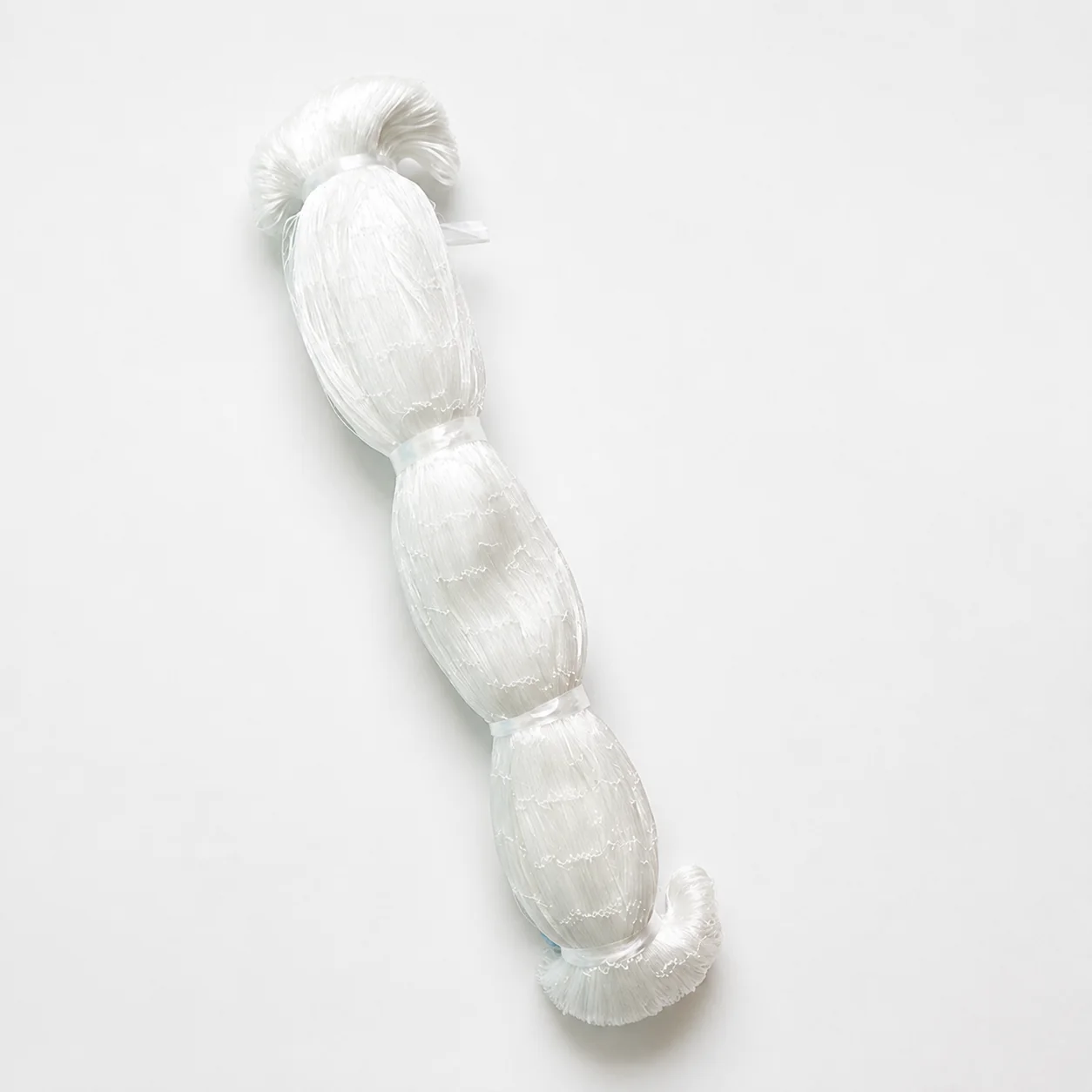 White Nylon Netting Bundle, Three Section